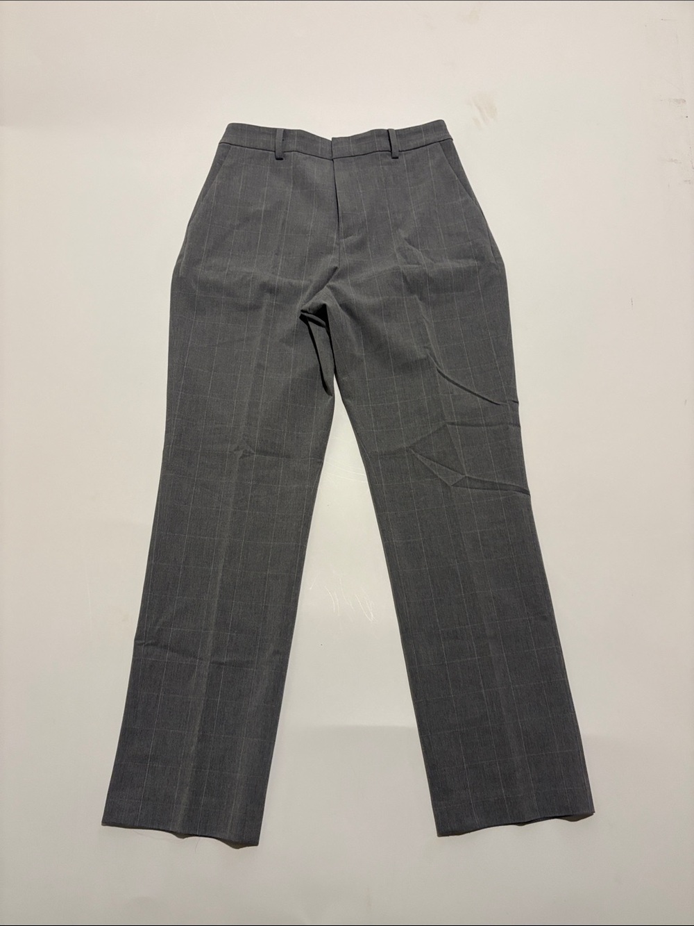 Uniqlo Women's Gray Pinstripe Trousers